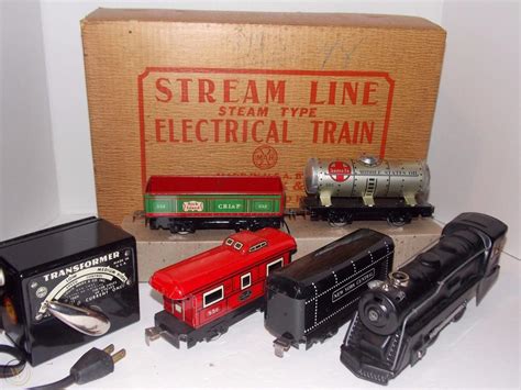 Vintage Marx Train Set 9638 S.P. 39520 Black Depressed Center Generator Flatcar. Opens in a new window or tab. Pre-Owned. $100.00. or Best Offer. Free shipping. MARX..New York Central..Freight Train..6 piece set. Opens in a new window or tab. Pre-Owned. $59.99. 0 bids · Time left 9d 14h +$27.57 shipping. Marx M10005 Union Pacific …